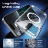 Temdan for iPhone 16 Pro Case Clear, [Compatible with Magsafe][Anti-Yellowing][Military-Grade Protection] Shockproof Slim Magnetic Phone Case for iPhone 16 Pro, Transparent - Image 5